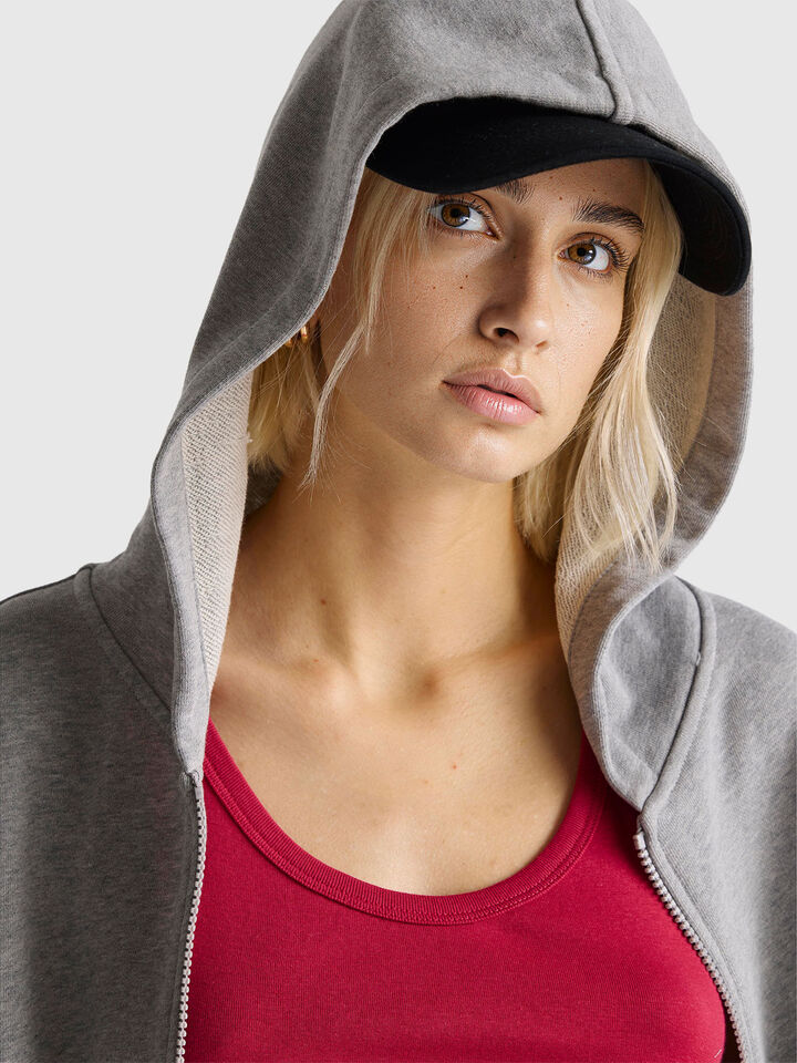 JACKET W/HOOD L/S Mujer image number 4